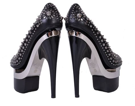 versace triple platform heels|Versace platform high heels.